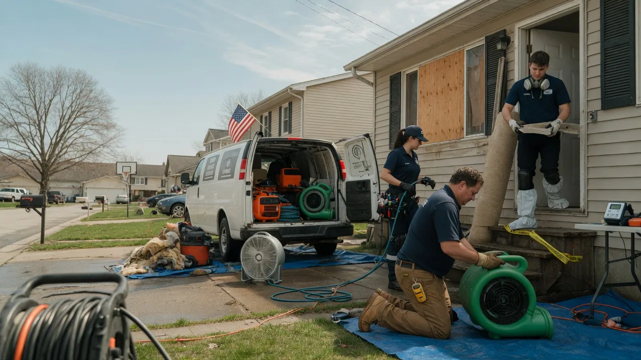 Water Damage Restoration in Milltown, WI near me